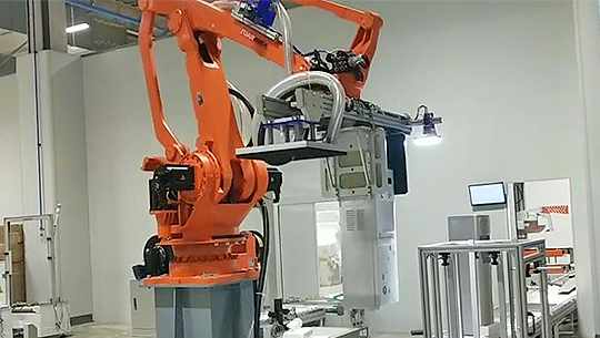 機(jī)器人視覺應(yīng)用飲水機(jī)全自動流水線